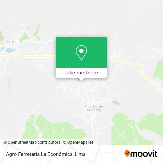Agro Ferretería La Económica map