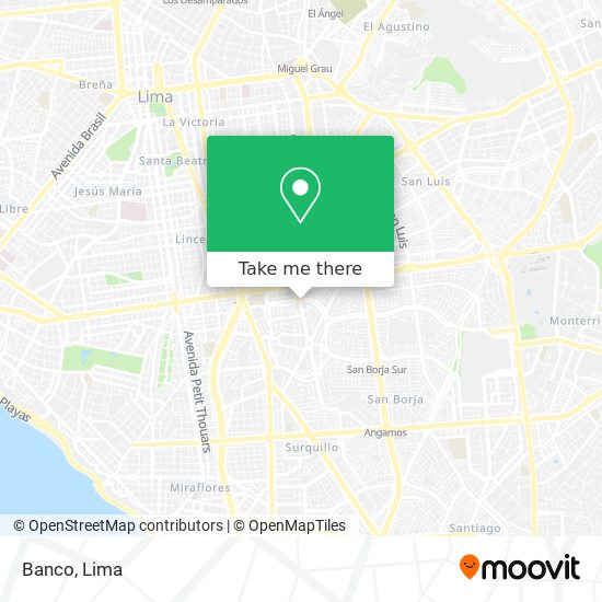 Banco map