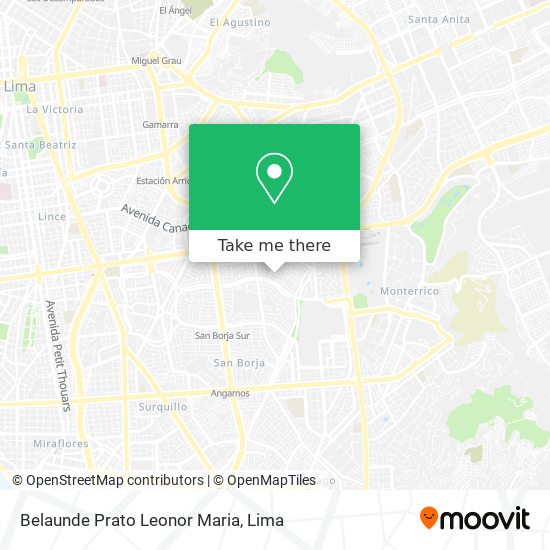 Mapa de Belaunde Prato Leonor Maria