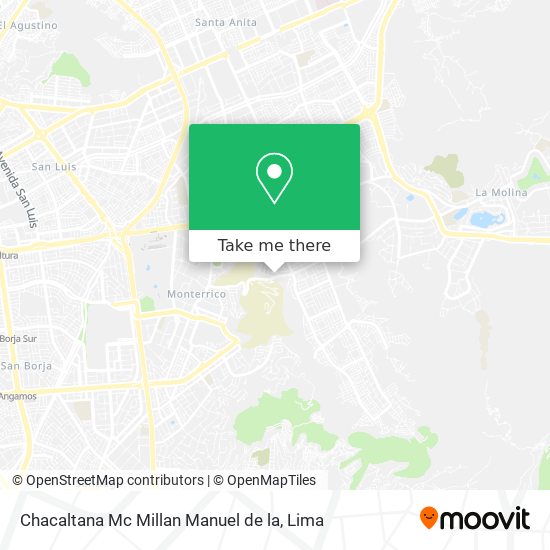 Chacaltana Mc Millan Manuel de la map