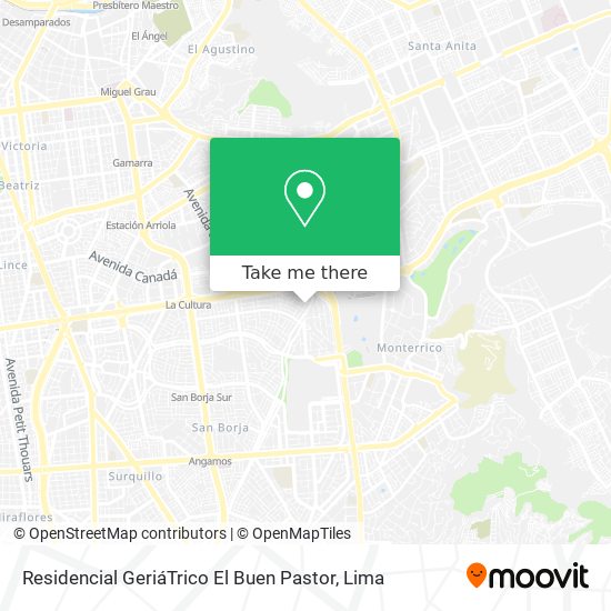 Residencial GeriáTrico El Buen Pastor map