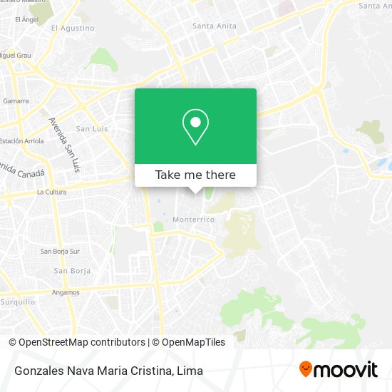 Gonzales Nava Maria Cristina map