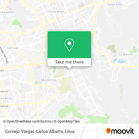 Cornejo Vargas Carlos Alberto map
