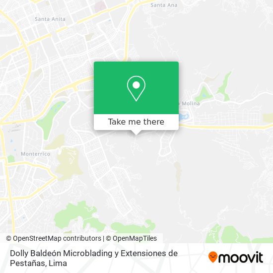 Dolly Baldeón Microblading y Extensiones de Pestañas map