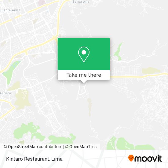 Mapa de Kintaro Restaurant