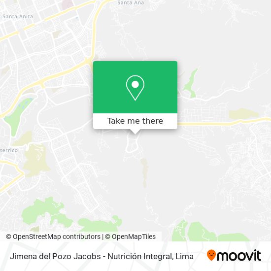 Mapa de Jimena del Pozo Jacobs - Nutrición Integral