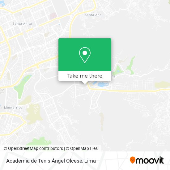 Academia de Tenis Ángel Olcese map