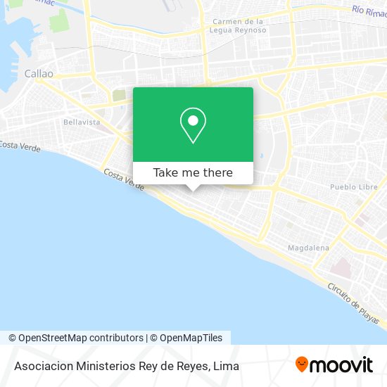 Asociacion Ministerios Rey de Reyes map