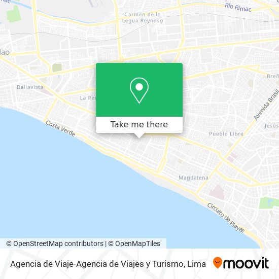 Agencia de Viaje-Agencia de Viajes y Turismo map