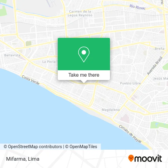 Mifarma map