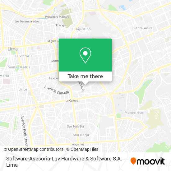 Software-Asesoria-Lgv Hardware & Software S.A map