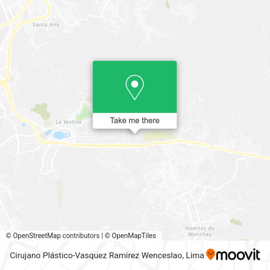 Mapa de Cirujano Plástico-Vasquez Ramirez Wenceslao