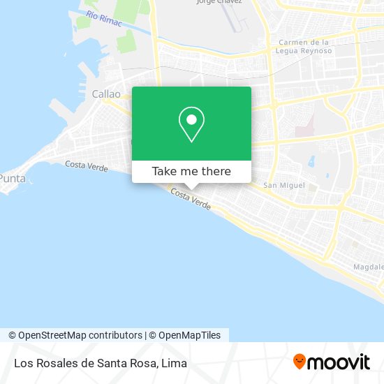 Los Rosales de Santa Rosa map