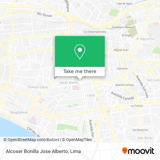 Alcoser Bonilla Jose Alberto map