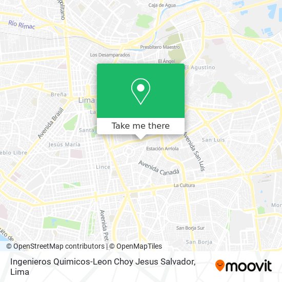 Mapa de Ingenieros Quimicos-Leon Choy Jesus Salvador