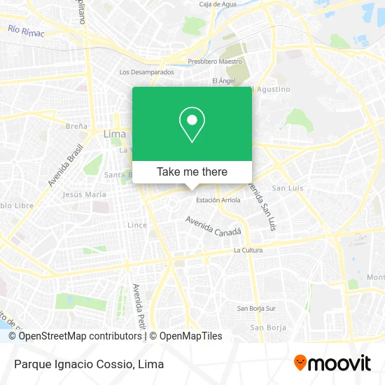 Parque Ignacio Cossio map