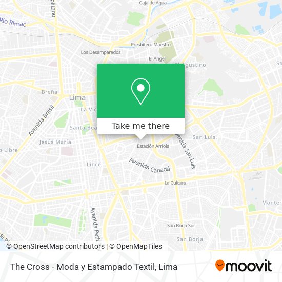 The Cross - Moda y Estampado Textil map