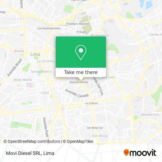 Movi Diesel SRL map