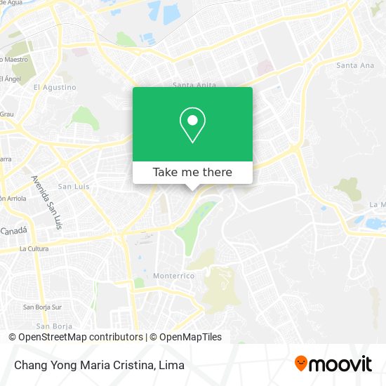 Chang Yong Maria Cristina map