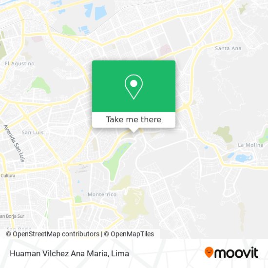 Huaman Vilchez Ana Maria map