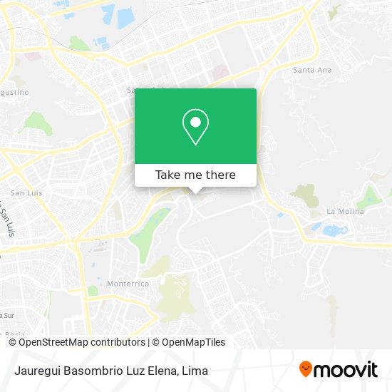 Jauregui Basombrio Luz Elena map