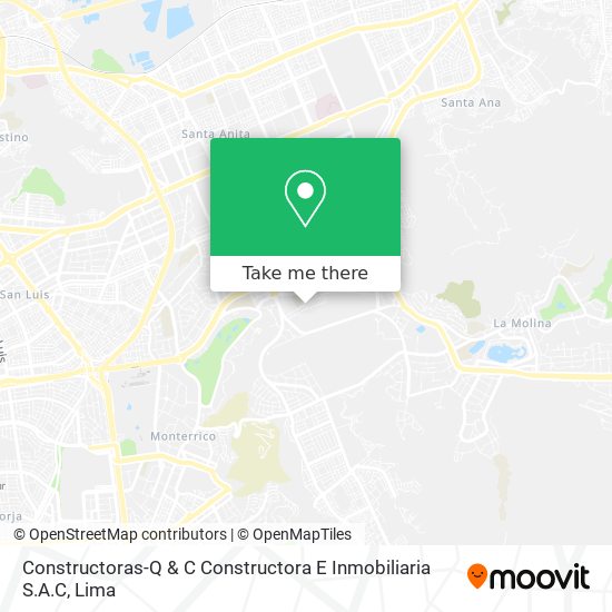 Constructoras-Q & C Constructora E Inmobiliaria S.A.C map