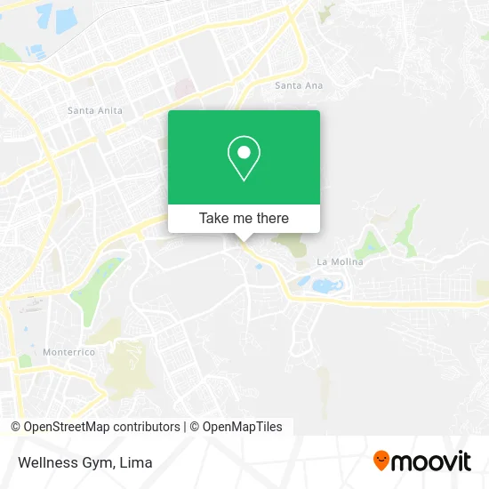 Wellness Gym map