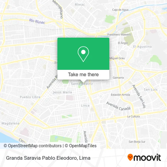 Mapa de Granda Saravia Pablo Eleodoro