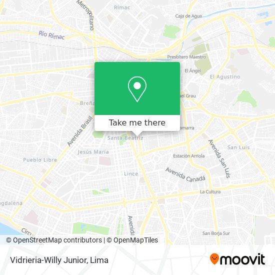 Mapa de Vidrieria-Willy Junior
