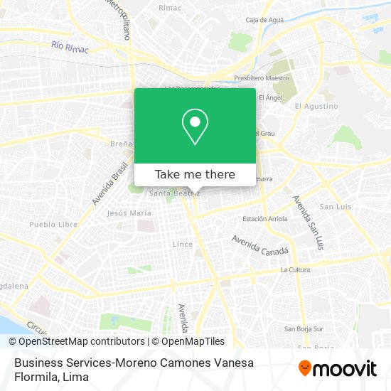 Mapa de Business Services-Moreno Camones Vanesa Flormila