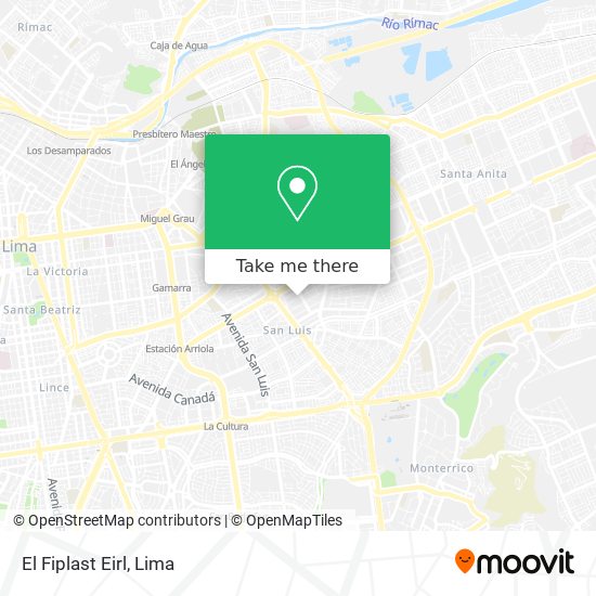 El Fiplast Eirl map