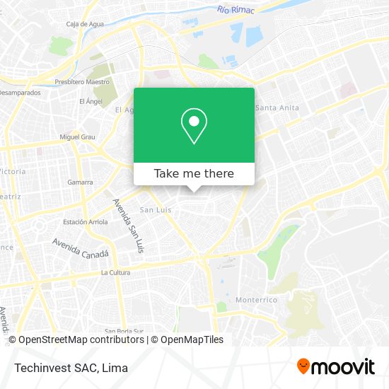 Techinvest SAC map