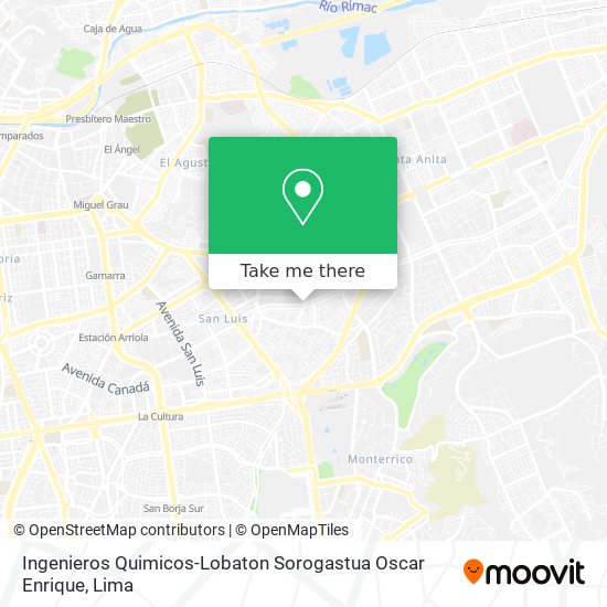 Ingenieros Quimicos-Lobaton Sorogastua Oscar Enrique map