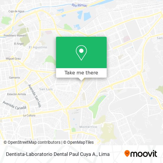 Dentista-Laboratorio Dental Paul Cuya A. map