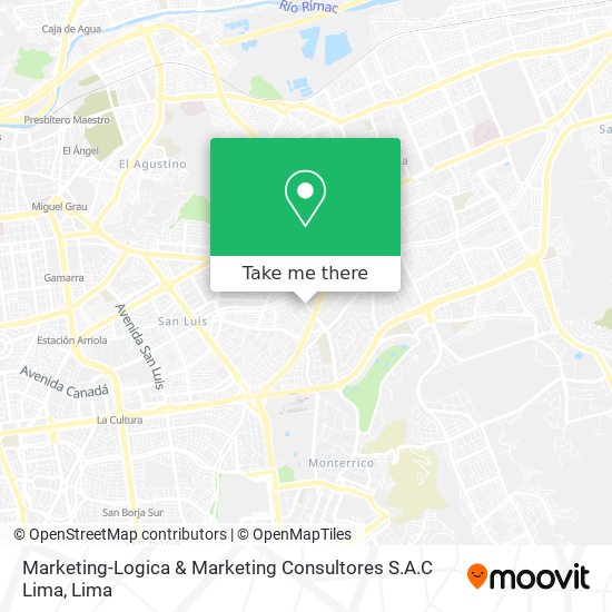 Marketing-Logica & Marketing Consultores S.A.C Lima map