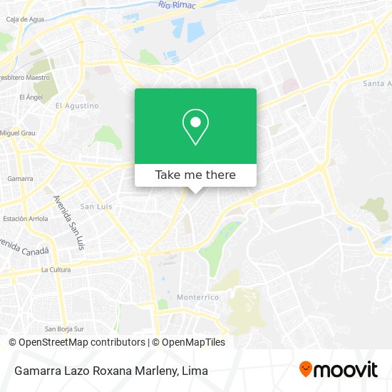 Gamarra Lazo Roxana Marleny map