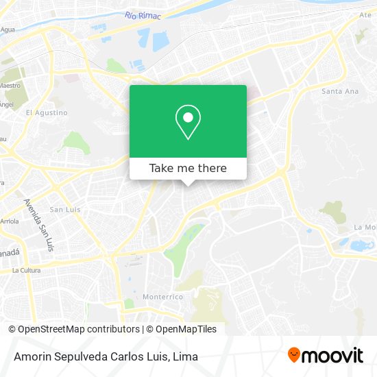 Amorin Sepulveda Carlos Luis map