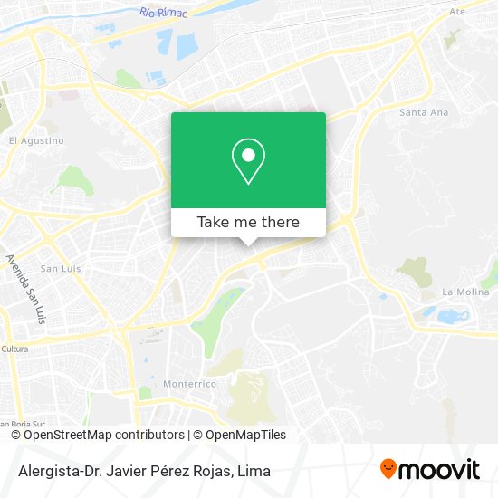 Alergista-Dr. Javier Pérez Rojas map