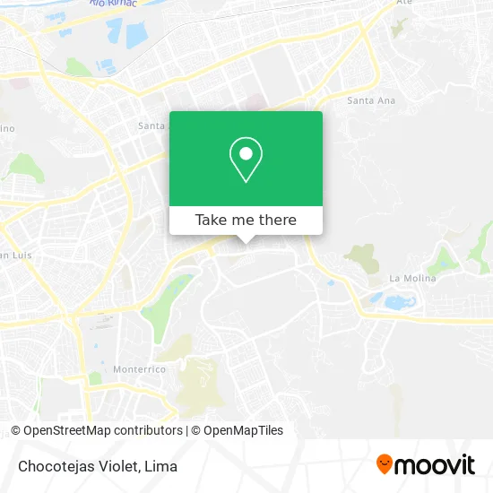 Chocotejas Violet map