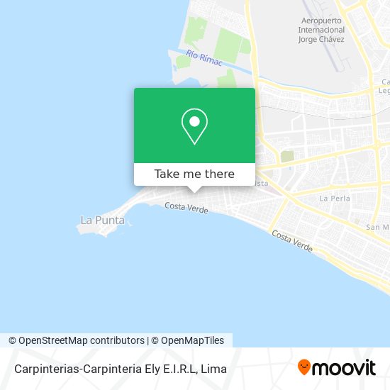 Carpinterias-Carpinteria Ely E.I.R.L map