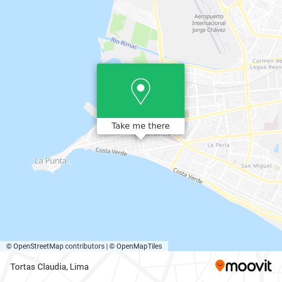 Tortas Claudia map