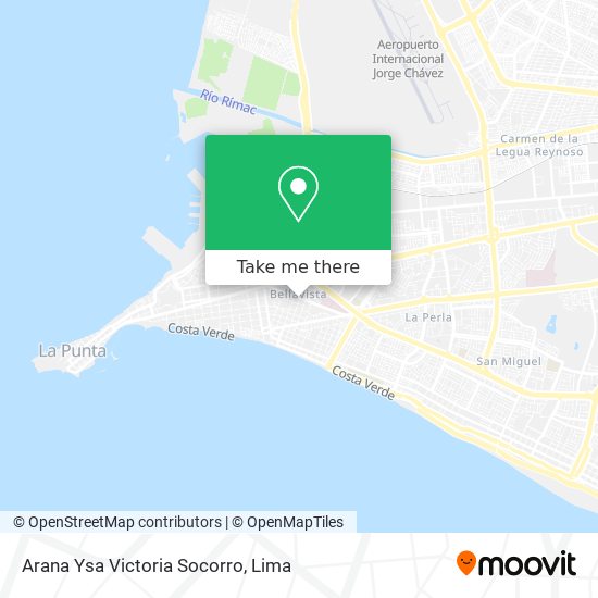 Arana Ysa Victoria Socorro map