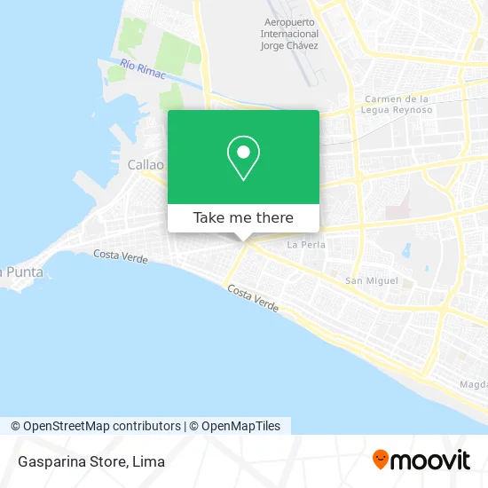 Gasparina Store map