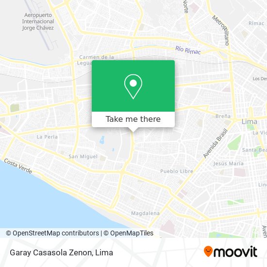 Mapa de Garay Casasola Zenon