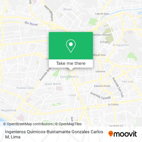 Mapa de Ingenieros Quimicos-Bustamante Gonzales Carlos M