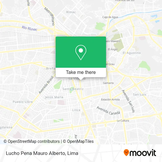Mapa de Lucho Pena Mauro Alberto