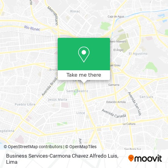 Business Services-Carmona Chavez Alfredo Luis map