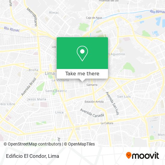 Edificio El Condor map