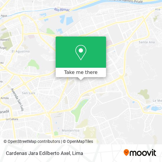 Cardenas Jara Edilberto Axel map
