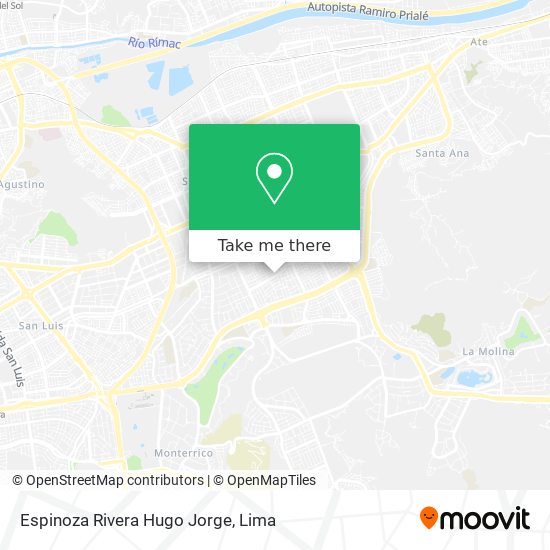 Mapa de Espinoza Rivera Hugo Jorge